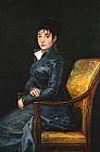 Francisco De Goya Canvas Paintings - Teresa Sureda